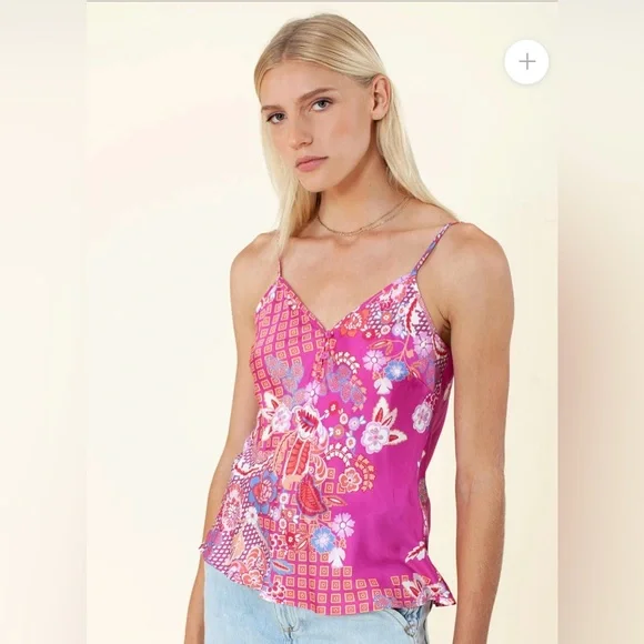 Hale Bob pink tank size med. new without tags. - Picture 2 of 5